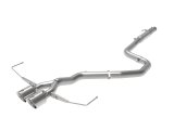 aFe Takeda Exhaust Cat-Back 19-20 Hyundai Veloster 304SS Polished Dual Tips Exhaust thumbnail 1