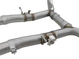 aFe MACH Force-Xp 3in 304 SS Cat-Back Exhaust 15-20 Dodge Charger Hellcat V8-6.2L/6.4L w/o Muffler thumbnail 5