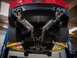 aFe POWER MACH Force-Xp 3in Axle-Back Exhaust 16-20 Chevrolet Camaro SS V8 6.2L w/Mufflers - Black thumbnail 3