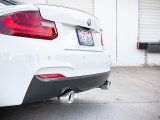 aFe MACHForce XP 3in to 2.5in 304 SS Axle-Back Exhaust w/ Polished Tips 14-16 BMW M235i thumbnail 6