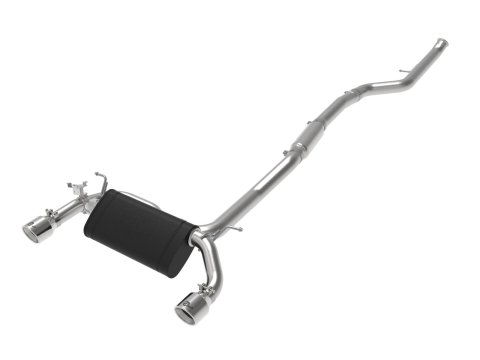 aFe MACH Force XP 3in to 2.5in 304 SS Cat-Back Exhaust w/ Polished Tips 14-16 BMW M235i thumbnail 4