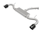 aFe Takeda Series 2.5in 409 SS Axle-Back Exhaust 18-20 Hyundai Elantra GT L4-1.6L(t) w/ Black Tips thumbnail 1