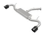 aFe Takeda Series 2.5in 409 SS Axle-Back Exhaust 18-20 Hyundai Elantra GT L4-1.6L(t) w/ Black Tips thumbnail 2