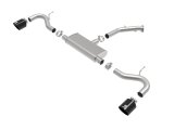 aFe Takeda Series 2.5in 409 SS Axle-Back Exhaust 18-20 Hyundai Elantra GT L4-1.6L(t) w/ Black Tips thumbnail 4