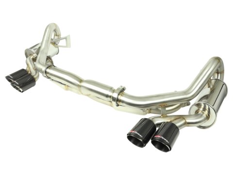 aFe MACH Force XP 12-16 Porsche 911 Carrera H6-3.8L SS-304 Cat-Back Exhaust w/Carbon Fiber Tips thumbnail 5