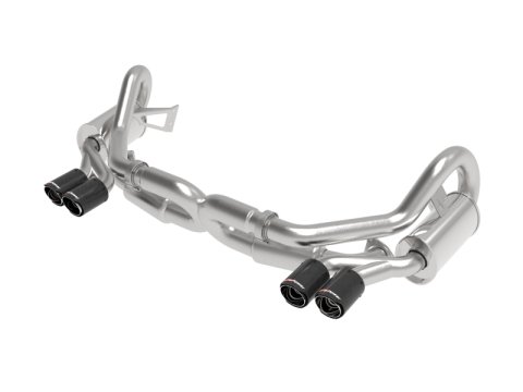 aFe MACH Force XP 12-16 Porsche 911 Carrera H6-3.8L SS-304 Cat-Back Exhaust w/Carbon Fiber Tips thumbnail 6