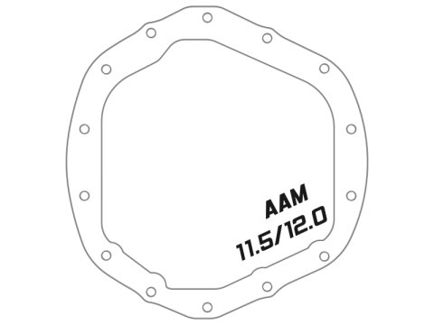aFe 2020 Chevrolet Silverado 2500 HD Rear Differential Cover Black ; Pro Series w/ Machined Fins thumbnail 8