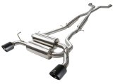 aFe Takeda 2-1/2 in 304 SS Cat-Back Exhaust System Infiniti G37 08-13/Q60 14-15 V6-3.7 w/ Black Tips thumbnail 2