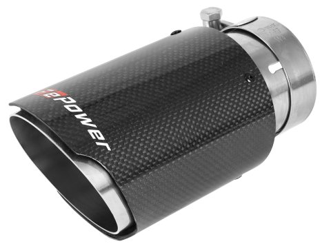 aFe 18-20 Audi RS5 Coupe MACH Force-Xp 3in to 2.5in 304 SS Axle-Back Exhaust System-Quad Carbon Tips thumbnail 7