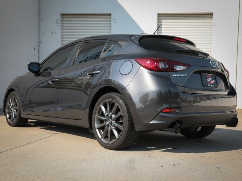 aFe Takeda 2-1/2in 304 SS Cat-Back Exhaust w/ Carbon Fiber Tips 14-18 Mazda 3 L4 2.0L/2.5L thumbnail 5