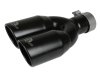 aFe MACH Force-Xp 409 Stainless Steel Clamp-on Exhaust Tip 2.5in Inlet 3.5in Outlet - Black thumbnail 9