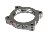 aFe 02-09 Chevrolet Trailblazer/ 02-09 GMC Envoy L6 4.2L Silver Bullet Throttle Body Spacer - Silver thumbnail 1