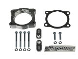 aFe 02-09 Chevrolet Trailblazer/ 02-09 GMC Envoy L6 4.2L Silver Bullet Throttle Body Spacer - Silver thumbnail 3