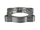 aFe 02-09 Chevrolet Trailblazer/ 02-09 GMC Envoy L6 4.2L Silver Bullet Throttle Body Spacer - Silver thumbnail 4