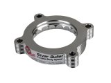 aFe 11-14 Ford Mustang/ 11-14 Ford F-150 V6 3.7L Silver Bullet Throttle Body Spacer - Silver thumbnail 2