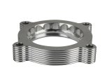 aFe 11-14 Ford Mustang/ 11-14 Ford F-150 V6 3.7L Silver Bullet Throttle Body Spacer - Silver thumbnail 4