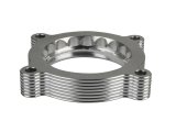 aFe 11-14 Ford Mustang/ 11-14 Ford F-150 V6 3.7L Silver Bullet Throttle Body Spacer - Silver thumbnail 6