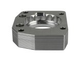 aFe 00-03 Honda S2000 L4 2.0L Silver Bullet Throttle Body Spacer - Silver thumbnail 4