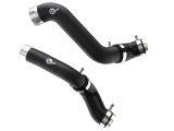 aFe BladeRunner Black Intercooler Hot & Cold Side Tubes Combo 19-20 GM Trucks 1500 L4-2.7L (t) thumbnail 1