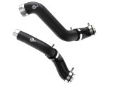 aFe BladeRunner Black Intercooler Hot & Cold Side Tubes Combo 19-20 GM Trucks 1500 L4-2.7L (t) thumbnail 2