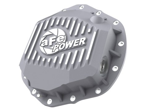 aFe Street Series Rear Differential Cover Raw w/ Machined Fins 19-20 Ram 2500/3500 thumbnail 2
