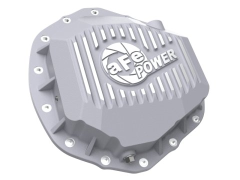 aFe Street Series Rear Differential Cover Raw w/ Machined Fins 19-20 Ram 2500/3500 thumbnail 3
