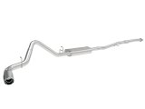 aFe Apollo GT Series 19-20 GM 1500 2.7L (t) 409 SS CB Exhaust System w/Polished Tip thumbnail 1