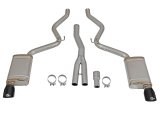 aFe MACH Force XP Exhausts Cat-Back SS-304 EXH w/ Black Tips 15-16 Ford Mustang EcoBoost 2.3L (t) thumbnail 6