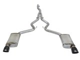 aFe MACH Force XP Exhausts Cat-Back SS-304 EXH w/ Black Tips 15-16 Ford Mustang EcoBoost 2.3L (t) thumbnail 8