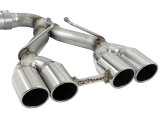 aFe Rebel Series 2.5in 304 SS Cat-Back Exhaust w/ Polished Tip 18-20 Jeep Wrangler (JL) thumbnail 6