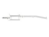 aFe ROCK BASHER 2.5in 409 SS Cat-Back Exhaust - 16-20 Toyota Tacoma L4-2.7L / V6-3.5L thumbnail 6