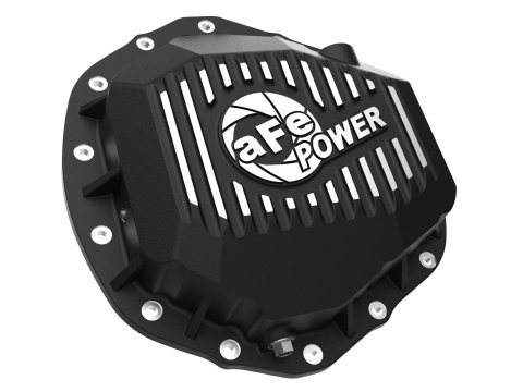 aFe Street Series Rear Differential Cover Black w/ Machined Fins 19-20 Ram 2500/3500 thumbnail 2