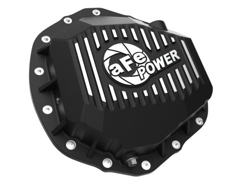 aFe Street Series Rear Differential Cover Black w/ Machined Fins 19-20 Ram 2500/3500 thumbnail 9