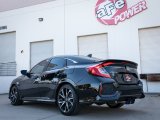 aFe Takeda 2.5in 304 SS Cat-Back Exhaust System w/ Blue Tips 17-20 Honda Civic Si Sedan I4 1.5L thumbnail 4