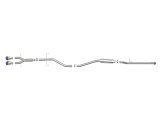 aFe Takeda 2.5in 304 SS Cat-Back Exhaust System w/ Blue Tips 17-20 Honda Civic Si Sedan I4 1.5L thumbnail 7