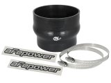 aFe Magnum FORCE CAI Silicone Coupling Kit (4in. ID to 3.5in. ID) 2.75in L Straight Reducer - Black thumbnail 2