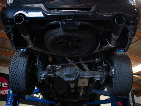 aFe Apollo GT 3in 409SS Cat-Back Exhaust System w/Black Tip 09-18 Dodge/Ram 1500 V8-5.7L thumbnail 2