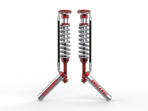 aFe Sway-A-Way 10-14 F150/Raptor 6.2L 2.5 Front Coilover Kit w/ Remote Reservoirs and Compr Adjuster