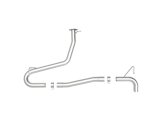 aFe Takeda 2-1/2in 304 SS Axle-Back Exhaust (No Muffler) 18-21 Hyundai Kona L4 1.6L (t) thumbnail 6