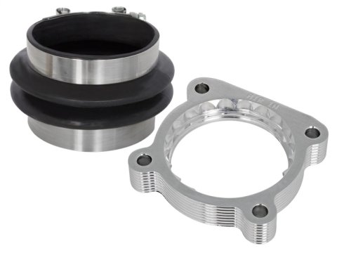 aFe Silver Bullet Throttle Body Spacers TBS Nissan Patrol 10-16 V8-5.6L thumbnail 1