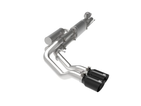 aFe Rebel Series 3in 409 SS Cat-Back Exhaust w/ Black Tips 17-20 Ford F-250/F350 V8 6.2L/7.3L thumbnail 1