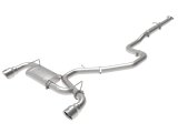 aFe Takeda Exhaust Cat-Back 19-20 Hyundai Veloster N 304SS Polished Dual Tips Exhaust thumbnail 1