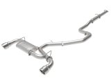 aFe Takeda Exhaust Cat-Back 19-20 Hyundai Veloster N 304SS Polished Dual Tips Exhaust thumbnail 2
