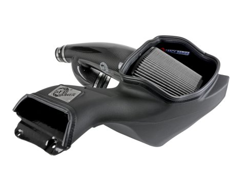 aFe 17-20 Ford F-150/Raptor Track Series Carbon Fiber Cold Air Intake System With Pro DRY S Filters thumbnail 1