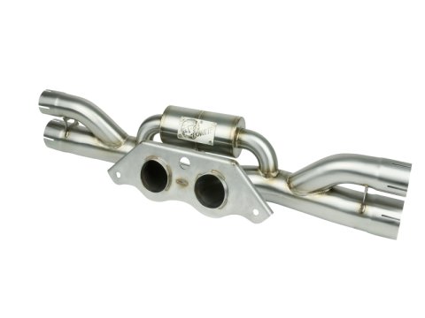 aFe Power MACH Force XP 304 Stainless Secondary Muffler Delete Pipe 14-19 Porsche 911 GT3 3.8L/4.0L thumbnail 2