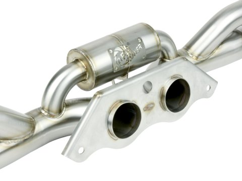 aFe Power MACH Force XP 304 Stainless Secondary Muffler Delete Pipe 14-19 Porsche 911 GT3 3.8L/4.0L thumbnail 8