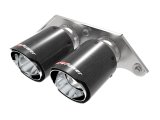 aFe Power Mach Force Xp 4in 304 SS Bolt-On Exhaust Tips Carbon Fiber 14-19 Porsche 911 GT3 3.8L/4.0L thumbnail 4