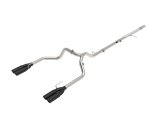 aFe Vulcan Series 3in 304SS DPF-Back 20-21 GM Trucks L6-3.0L (td) LM2 - Dual Black Tip thumbnail 1