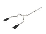 aFe Vulcan Series 3in 304SS DPF-Back 20-21 GM Trucks L6-3.0L (td) LM2 - Dual Black Tip thumbnail 2