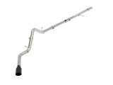 aFe Large Bore-HD 3in 409SS DPF-Back 20-21 GM Trucks L6-3.0L (td) LM2 - Black Tip thumbnail 2